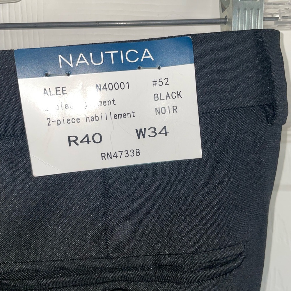 Nautica Black Suit Pants